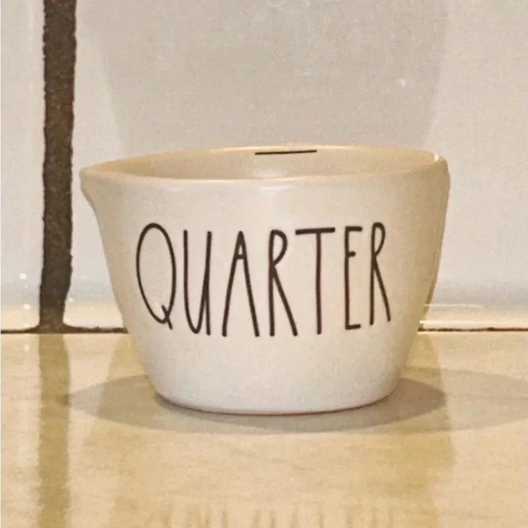 Rae Dunn Artisans Collection Handcrafted Ceramic Nesting Measuring Cups NWTS - Picture 6 of 9